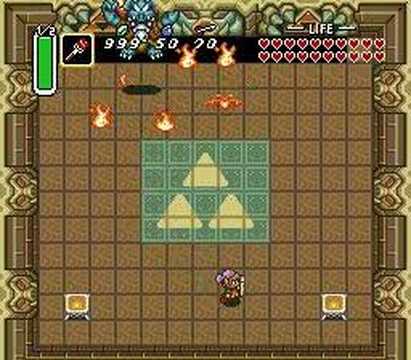 Ganon dans The Legend of Zelda: A Link To The Past, une utilisation stratégique et rapide de l’espace