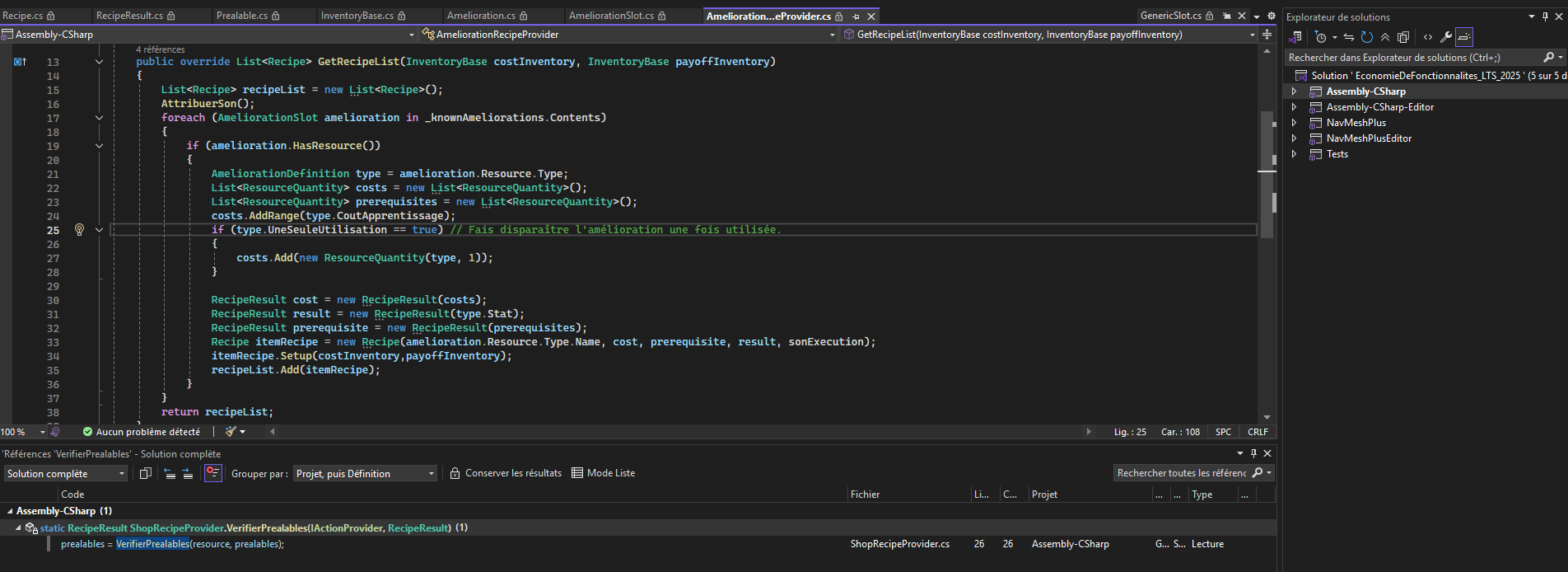Le code rigide – hard coded – et le code modulaire